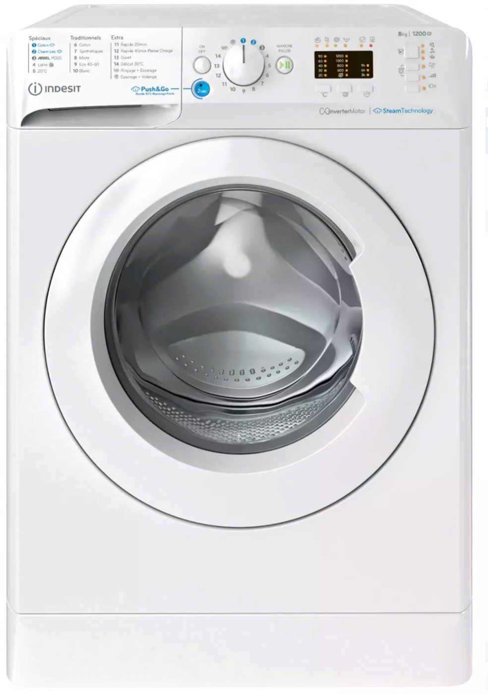 Lave-linge INDESIT BWA81295XWVFR