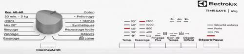 Lave-linge ELECTROLUX EWQ6412B