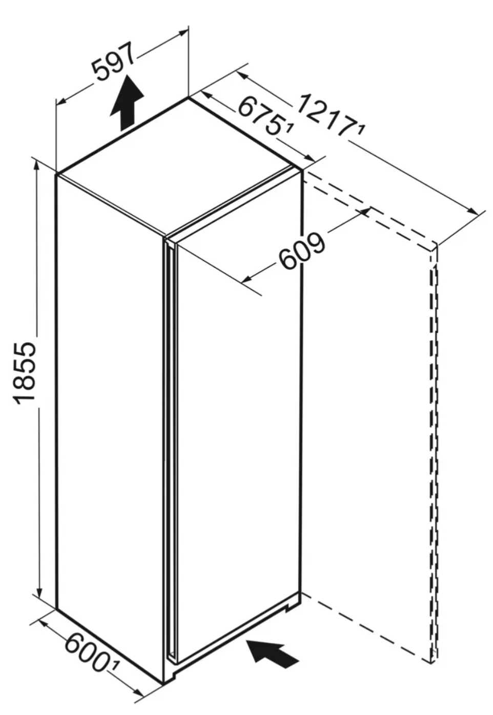 Réfrigérateur 1 porte LIEBHERR KSFD1820-22